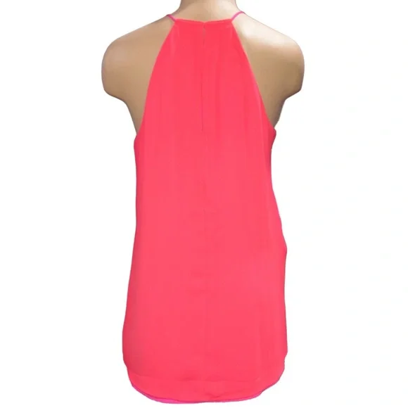 Express Women's Barcelona Reversible Camisole Tank Top Pink Orange Y2K Size M - Picture 3 of 13